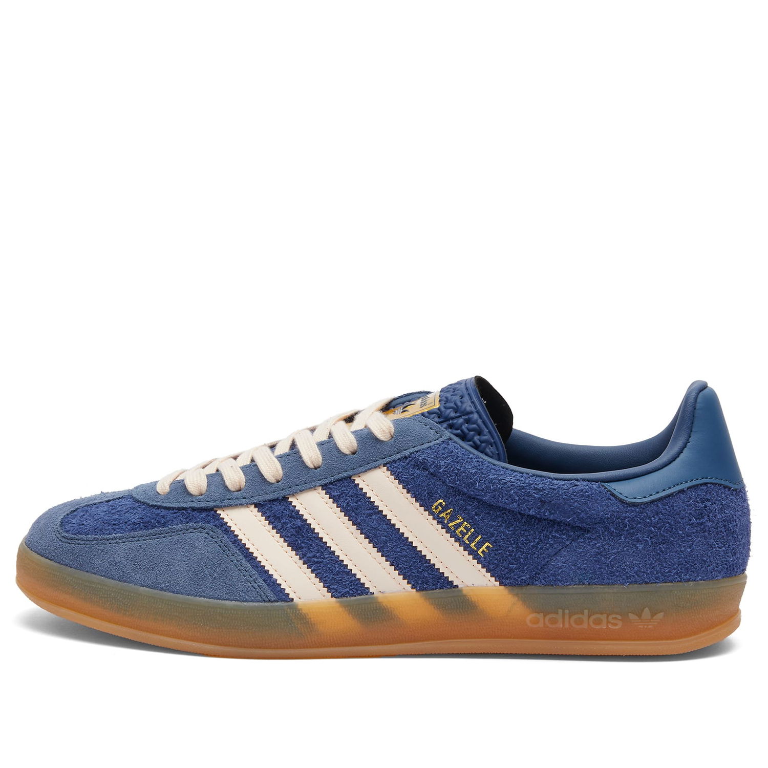 Кецове и обувки adidas Originals Adidas Men's Gazelle Indoor in Dark Blue/Bliss Orange/Preloved Ink, Size UK 10 | END. Clothing Тъмно синьо | JI0322, 0