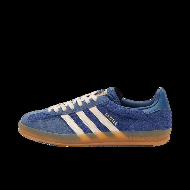 Adidas Men's Gazelle Indoor in Dark Blue/Bliss Orange/Preloved Ink, Size UK 10 | END. Clothing