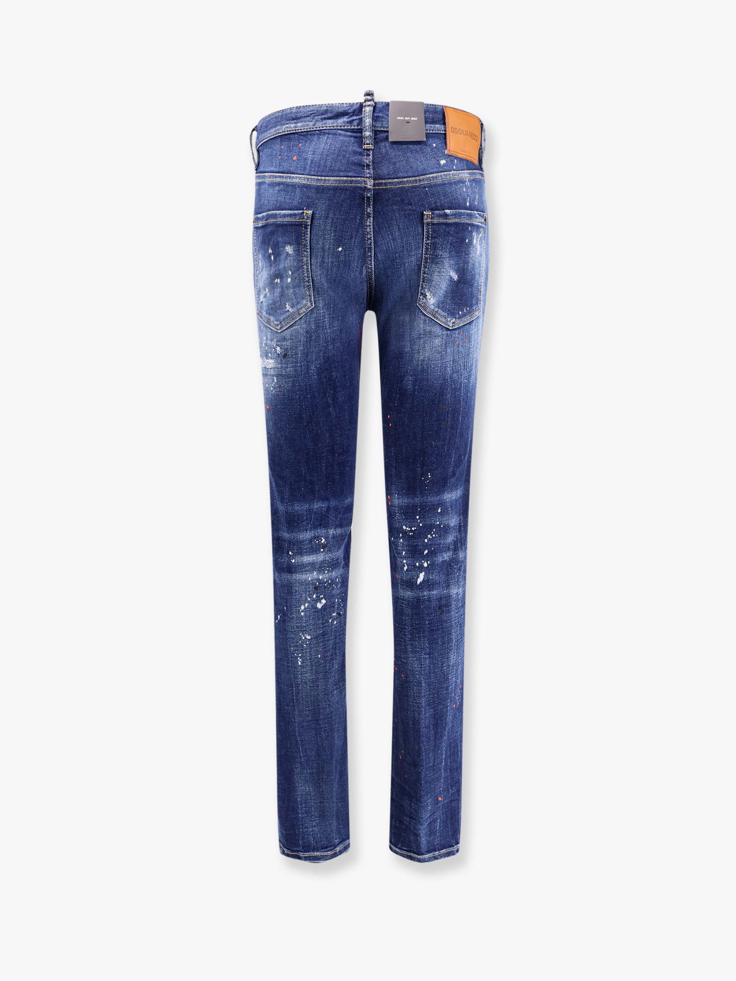 Дънки DSQUARED2 Slim-Fit Paint Splatter Jeans Синьо | S74LB1658S30664470, 1