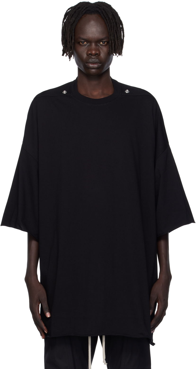 Тениска Rick Owens Rick Owens Concordians Tommy T-Shirt Черно | RU02E1283 JAES2