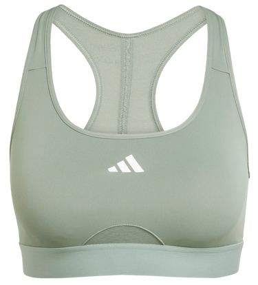 Сутиен adidas Originals Powerreact Sports Bra Зелено | jj0878, 2