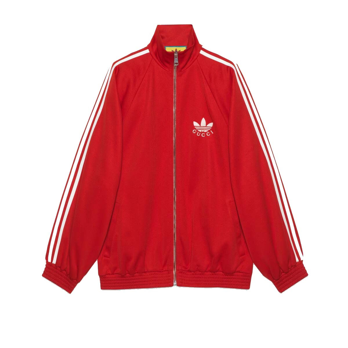Суитчър Gucci adidas x Cotton Jersey Zip Jacket Розово | 712952 XJEGU 6480, 0