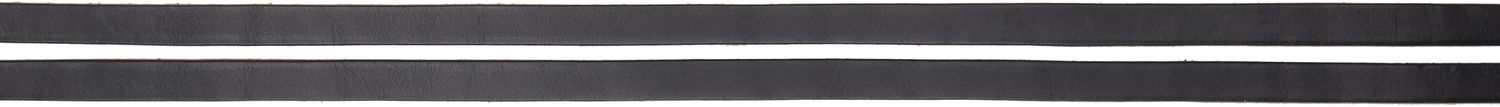 Колани OUR LEGACY Our Legacy Twin Tongue Leather Belt Черно | A2258TBC, 1