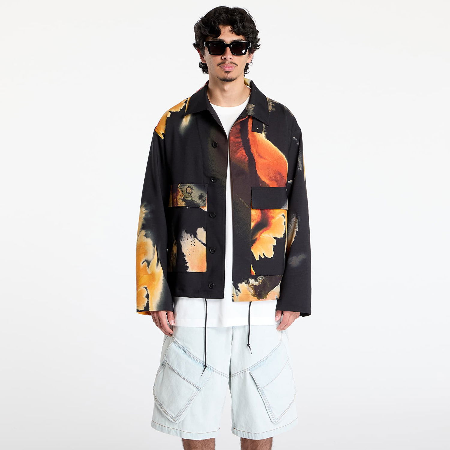 Яке Y-3 Y-3 AOP Sport Uniform Coach Jacket Черно | KA9633, 0