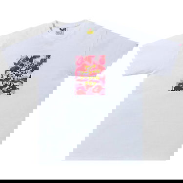 Тениска BAPE x Anti Social Social Club ABC Camo Box Tee Бяло | 1G23 110 936 WHITE PINK, 1