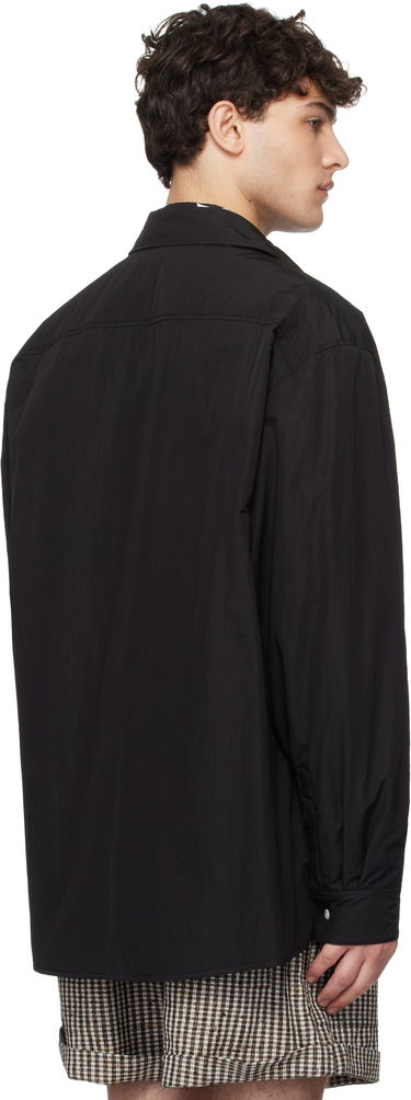 Риза Marni Marni Crinkled Nylon Blend Overshirt Черно | CUMU0333SW UTP786, 2