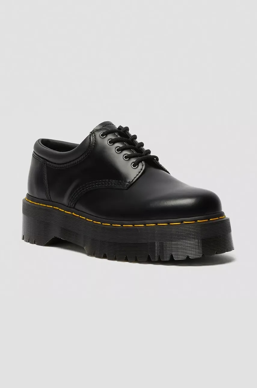 Кецове и обувки Dr. Martens 8053 Quad Leather Platform Shoes Черно | DM24690001, 1