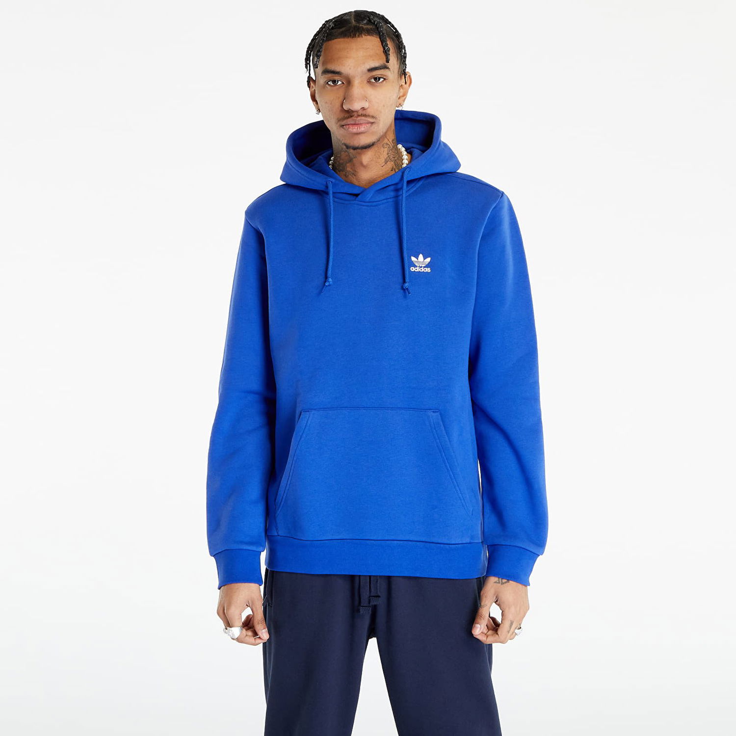 Суитчър adidas Originals Trefoil Essentials Hoody Синьо | IA4891, 0