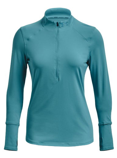 Тениска Under Armour Qualifier Run 2.0 Half-Zip Тюркоазено | 1365632-433