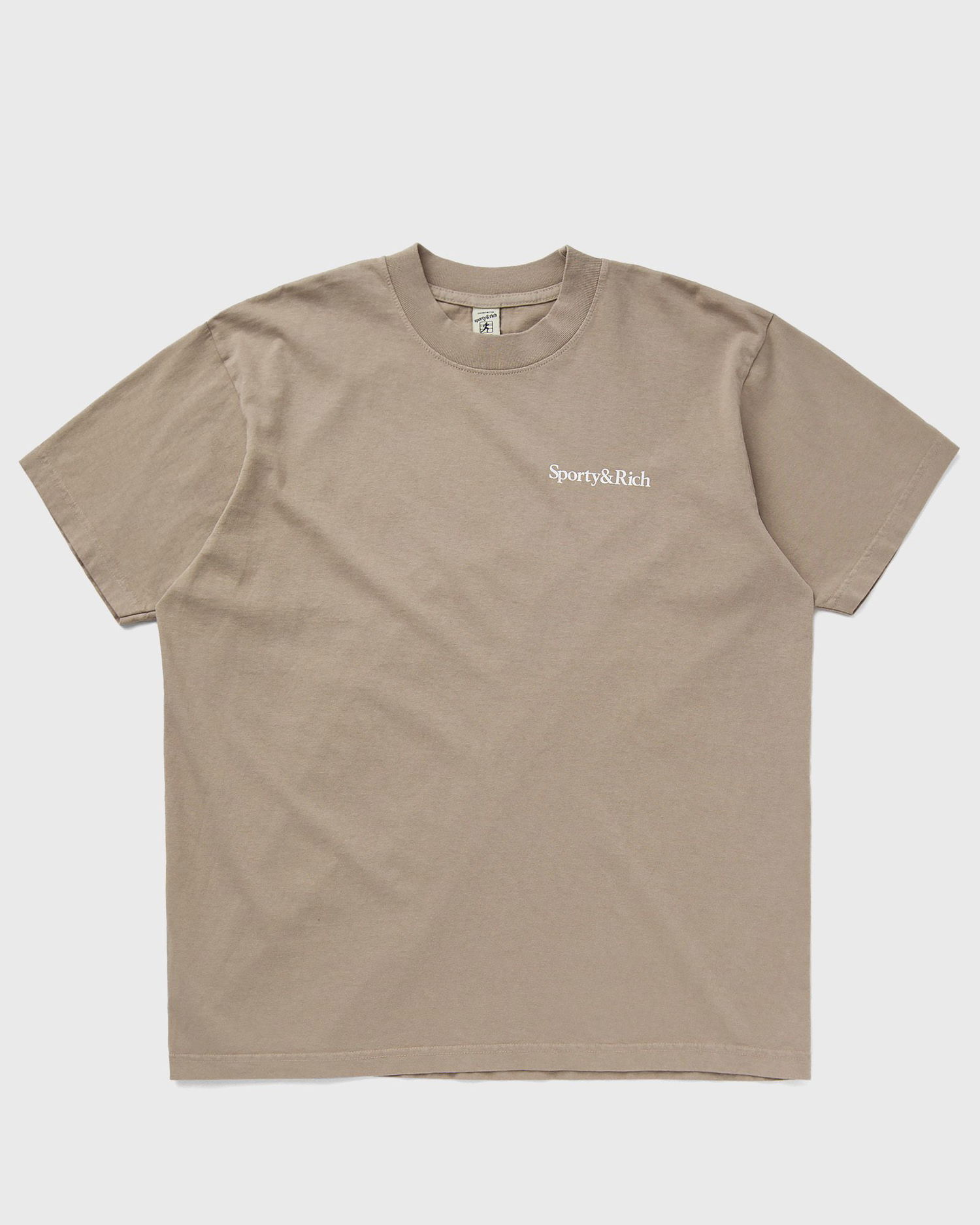 Тениска Sporty & Rich Drink More Water T-Shirt Бежово | TO042S412DE, 0
