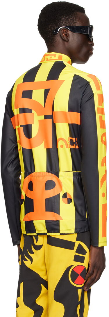 Фланелка Walter Van Beirendonck Walter Van Beirendonck Cosmic Dancer Bike Long Sleeve T-Shirt Жълто | 7001, 2