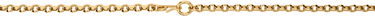 Колани CHLOÉ Iconic Large Belt Металик | CHC24AC068CB7, 1