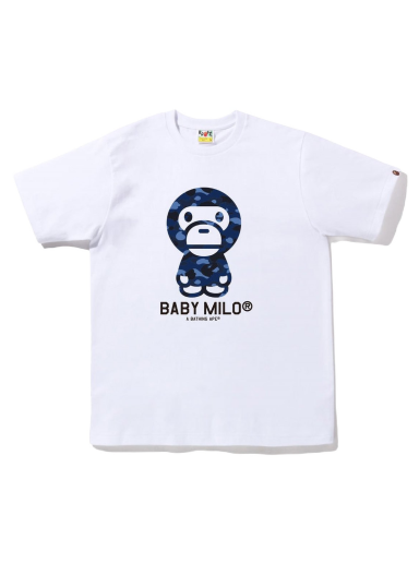 Тениска BAPE Color Camo Baby Milo Tee Бяло | 2I80-110-004