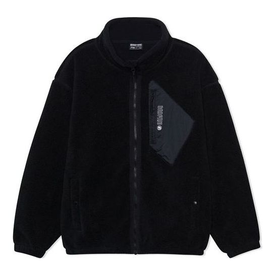 Пуловер Li-Ning BadFive Logo Polar Fleece Jacket Черно | AFDR729-4