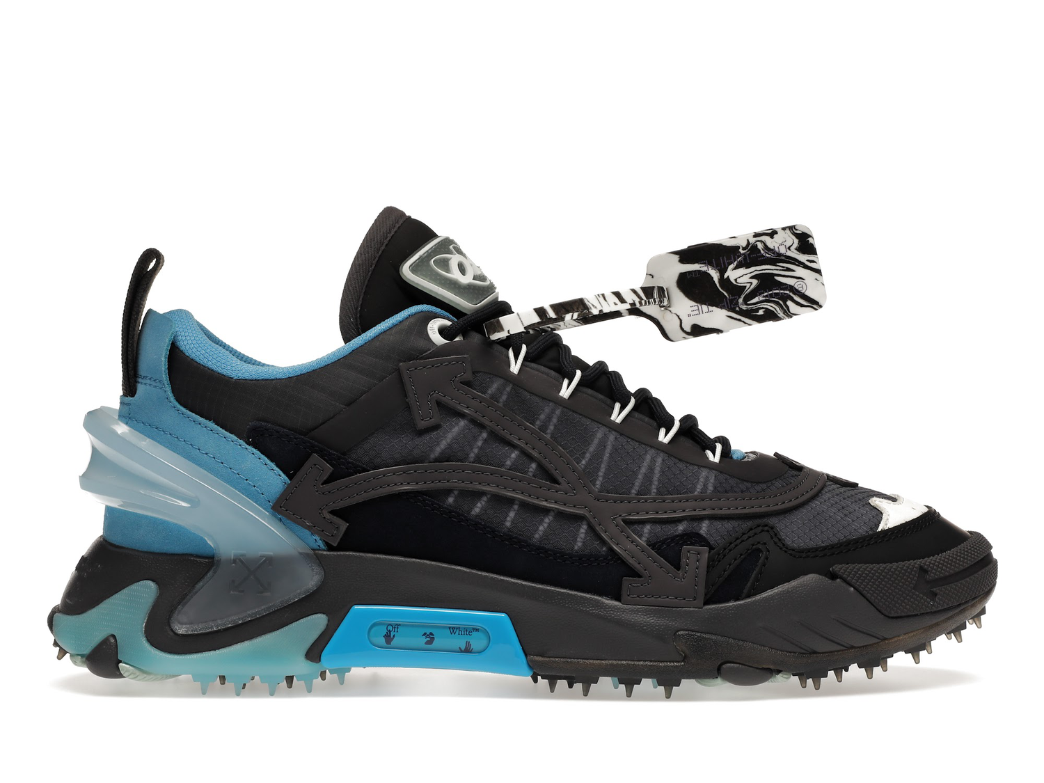 Кецове и обувки Off-White Odsy-2000 "Blue Black" Синьо | OMIA190F20FAB0014510, 0