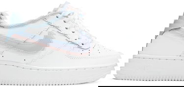 Кецове и обувки Nike Air Force 1 Low LV8 "Double Swoosh" GS Бяло | CW1574-100, 1