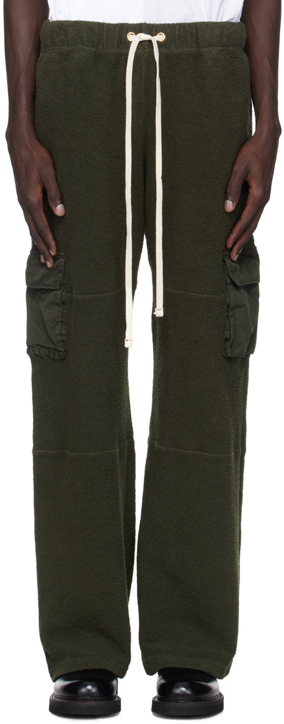Карго панталони LES TIEN Les Tien Heavyweight Cargo Pants Зелено | CF-3045-IO, 0