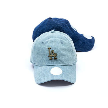 Шапка с козирка New Era MLB Denim 9TWENTY LA Dodgers Adjustable Hat Синьо | 60667479, 4