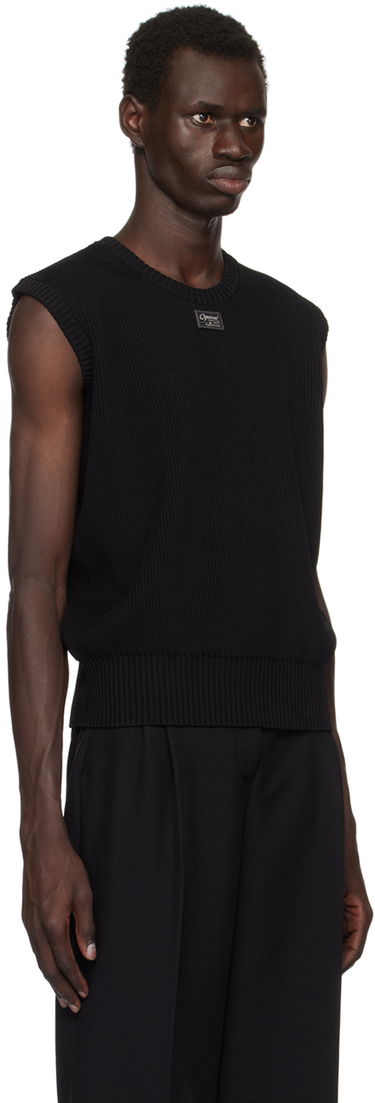 Пуловер Coperni Coperni Knit Sleeveless Vest Черно | ML115Y3003MEN, 1