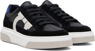 Кецове и обувки FERRAGAMO Low Cut Gancini Outline Черно | 769884, 3