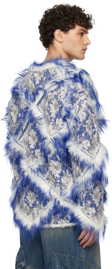 Пуловер Diesel Furry Knit Sweater Синьо | A16935-0ABDM-96P, 2