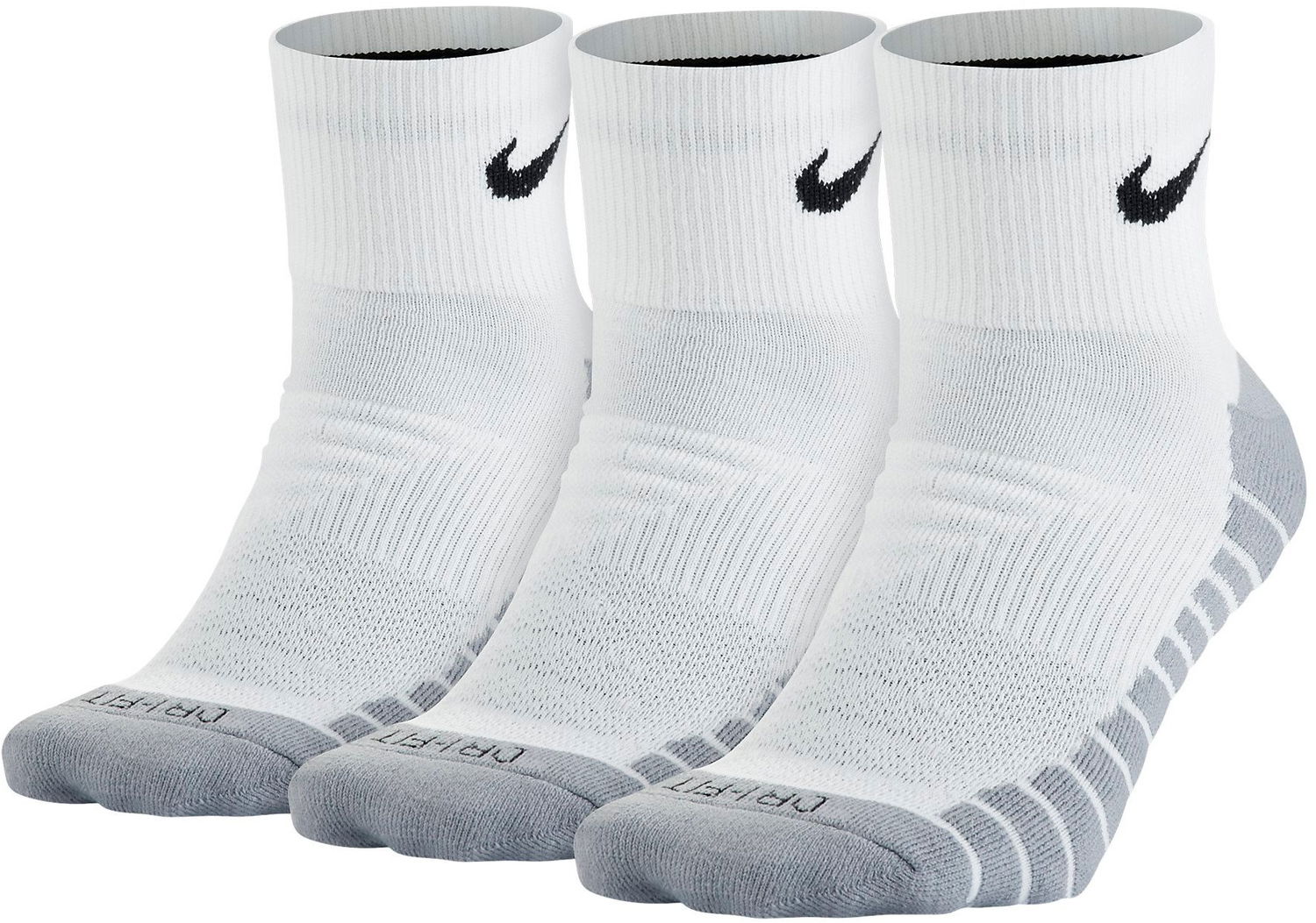 Чорапи Nike Dry Cushion Quarter Бяло | sx5549-100, 0