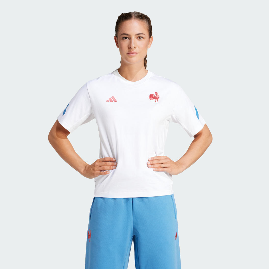 Тениска adidas Performance Travel Бяло | JC8609, 0