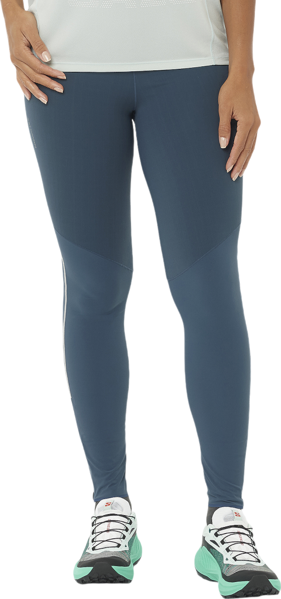 Клинове Salomon Stow Running Tights Синьо | lc2366600