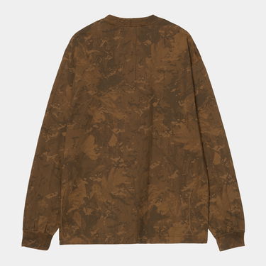 Тениска Carhartt WIP Carhartt WIP Long Sleeve Camo Combi T-Shirt Кафяво | I035858_9, 1