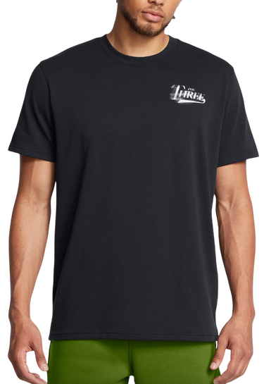 Тениска Under Armour Under Armour Curry HW Verbiage T-Shirt Черно | 1387110-001, 0