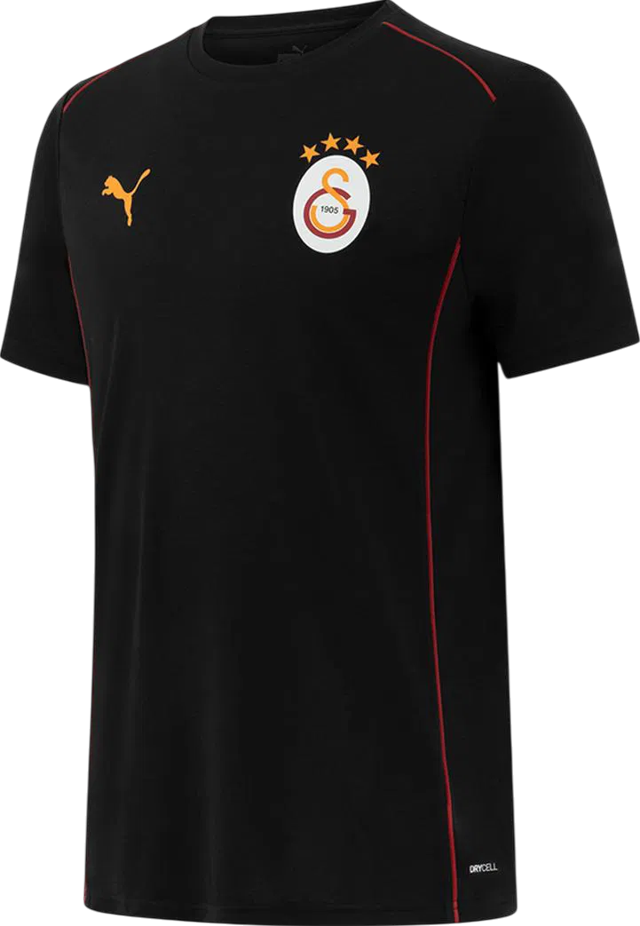 Тениска Puma Galatasaray Istanbul DRYCELL T-Shirt with Red Piping Черно | 78121403-010