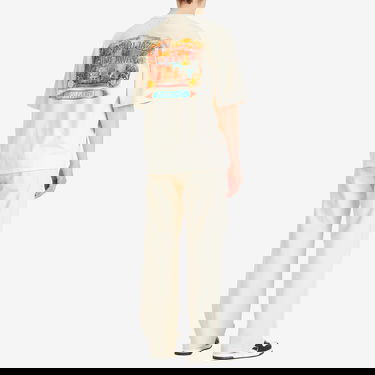 Тениска AMIRI AMIRI Jazz Hideaway Graphic T-Shirt, Size Large Бежово | AMJYTE1165-127, 4