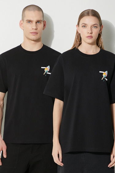 Тениска Filling Pieces Gelato T-Shirt With Print Черно | 74434021861, 0