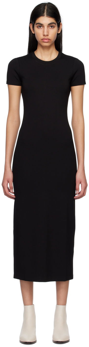 Pокля rag & bone rag & bone Lily Midi Dress Черно | WAC23S3025LC25, 0