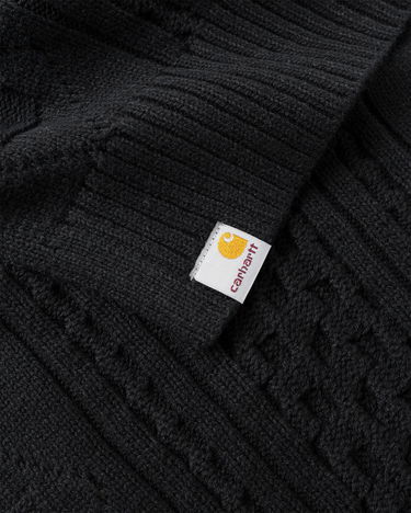 Шал Carhartt WIP Knitted Scarf with Pattern Черно | I035474-89.XX, 2