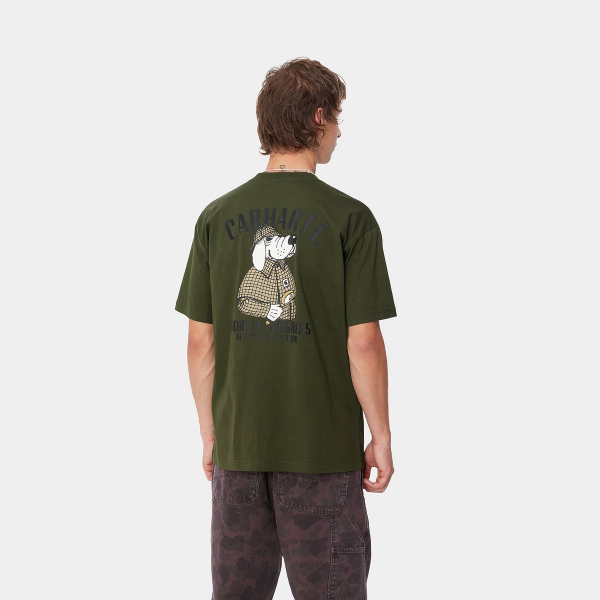 Тениска Carhartt WIP Short Sleeve Graphic T-Shirt Зелено | I033966_9, 1