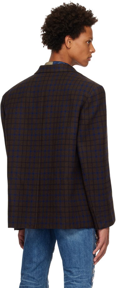 Яке We11done Check Blazer Кафяво | WD-JK3-22-102-M-BR, 2