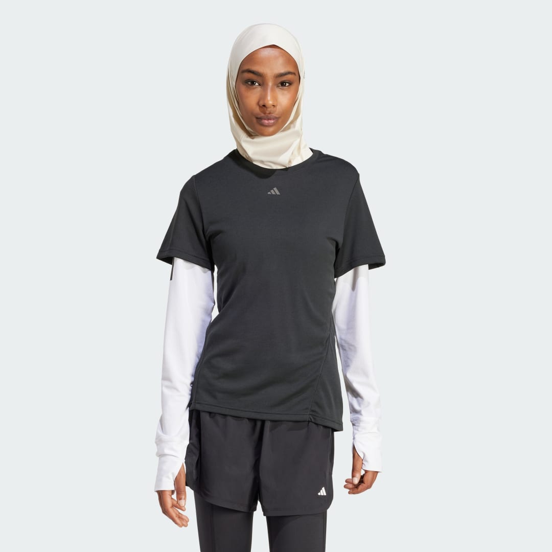Тениска adidas Performance Training HEAT.RDY HIIT T-Shirt Черно | IU1123, 1