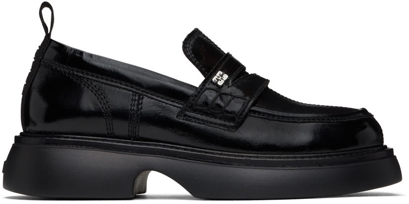 Кецове и обувки GANNI GANNI Everyday Platform Loafers Черно | S2621