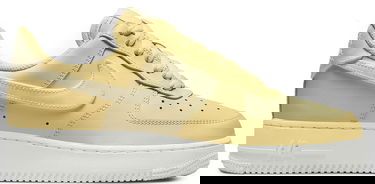 Кецове и обувки Nike Air Force 1 Low Cross Stitch Light Lemon Жълто | DJ9945-700, 0