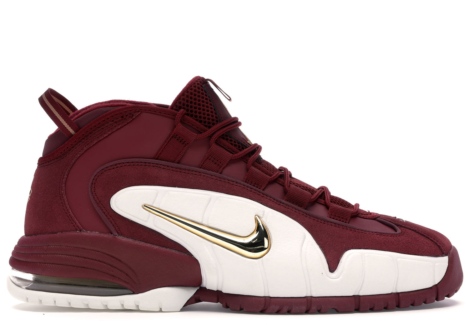 Кецове и обувки Nike Air Max Penny House Party Бургунди | 685153-601, 0