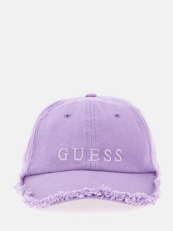 Шапка с козирка GUESS Baseball Cap With Logo Lettering Лилаво | AW9493COT01, 0