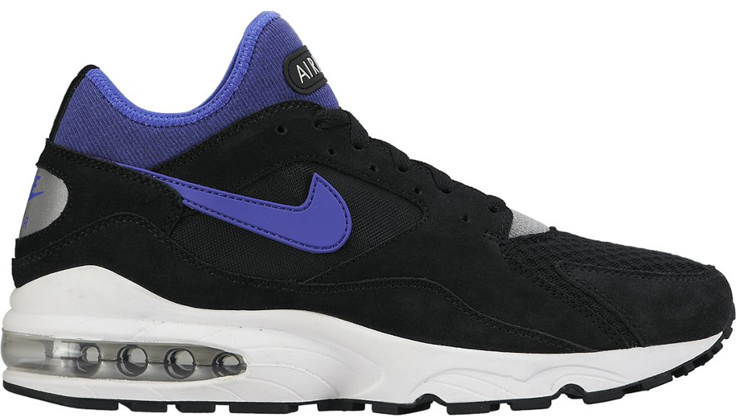 Кецове и обувки Nike Air Max 93 Black Persian Violet Черно | 306551-015, 0