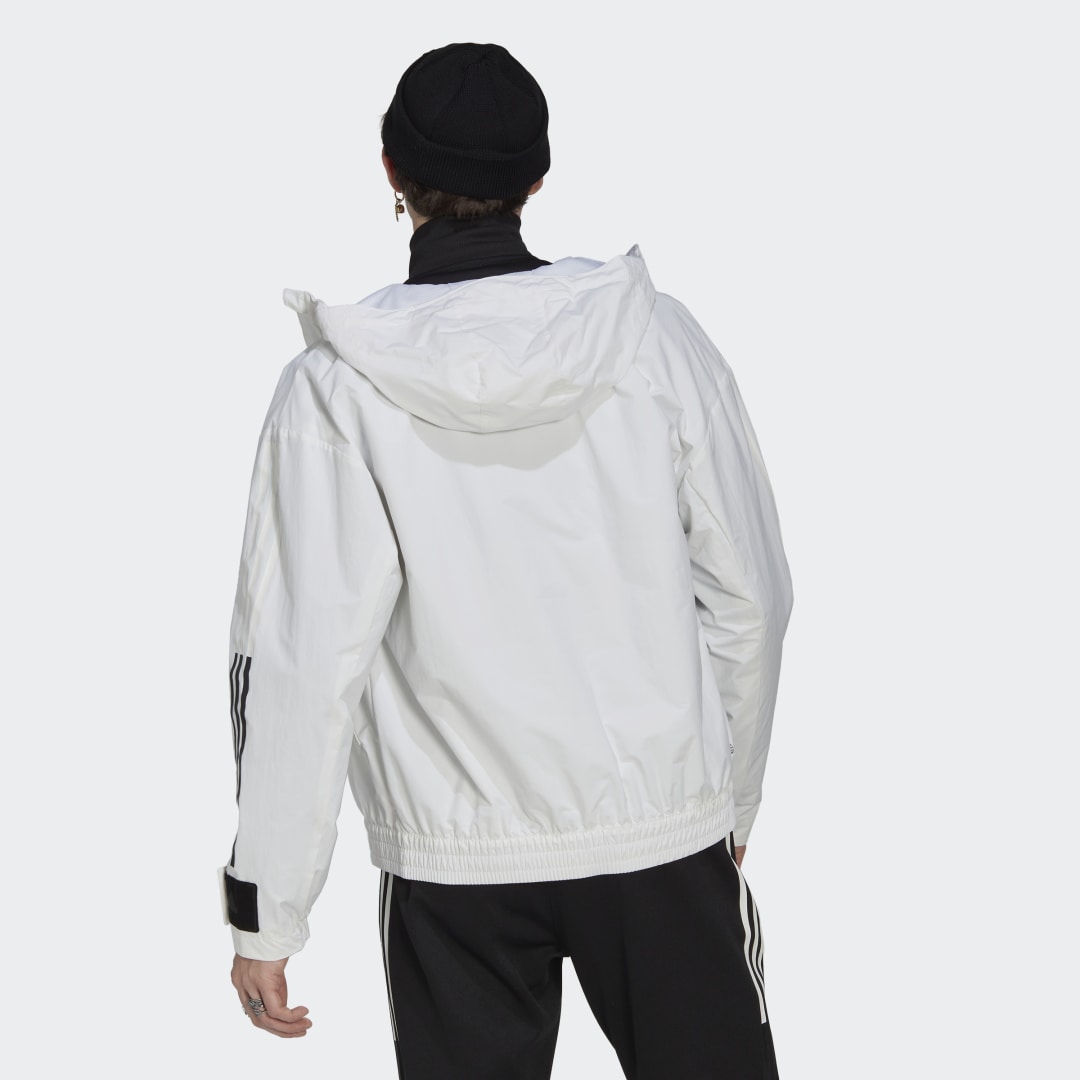 Яке adidas Originals 3-Stripes Storm Jacket Бяло | HN1928, 1