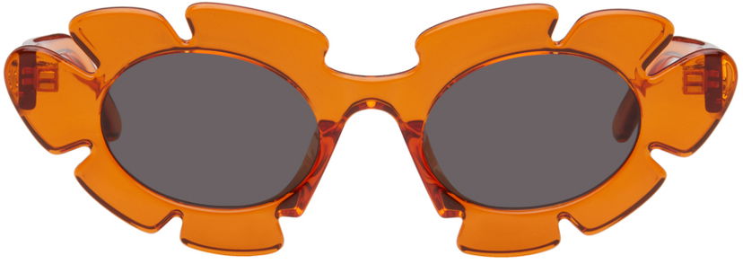 Слънчеви очила Loewe Orange Flower Sunglasses Оранжево
 | LW40088UM4742A