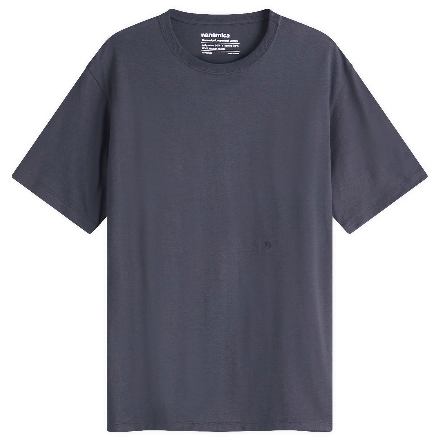 Тениска NANAMICA Loopwheel Coolmax Jersey T-Shirt, Size Large Тъмно синьо | S25SI115E-N, 1