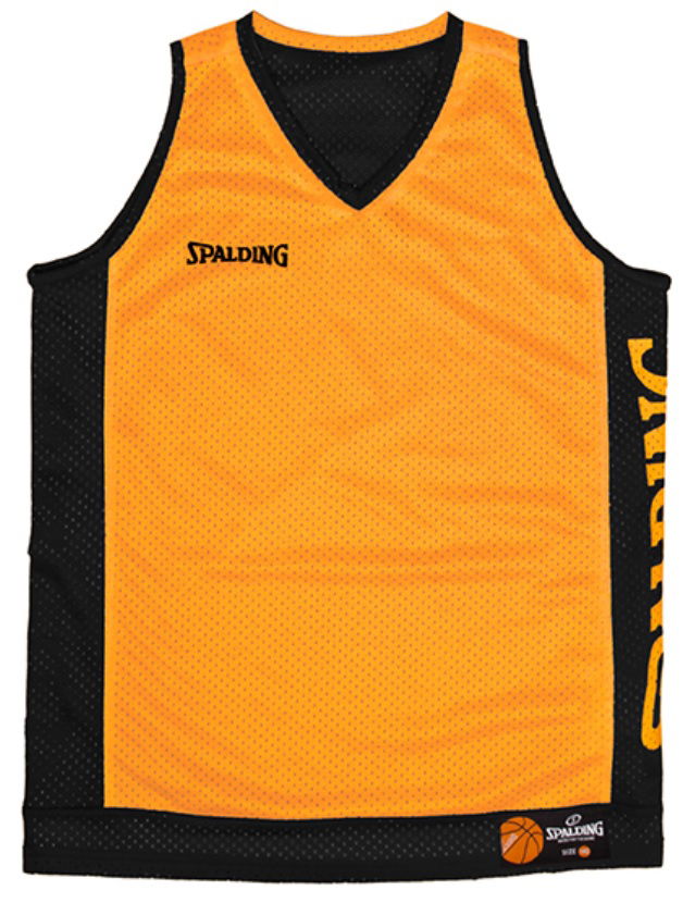 Потник Spalding Spalding Reversible Basketball Tank Top Оранжево
 | 40221207-mangosorbblack
