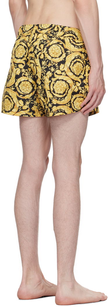 Бански Versace Barocco Print Swim Shorts Металик | ABU05020_A233170, 2