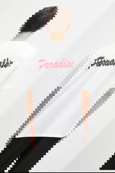 Тениска WACKO MARIA T-shirt with Paradise Print Бяло | 25FW.WMT.WT10, 2