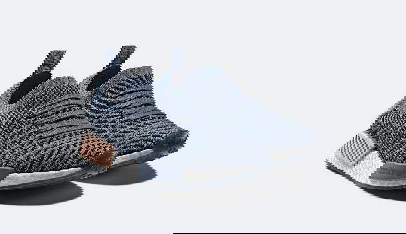 Кецове и обувки adidas Originals NMD R1 STLT Primeknit Сиво | CQ2029, 1